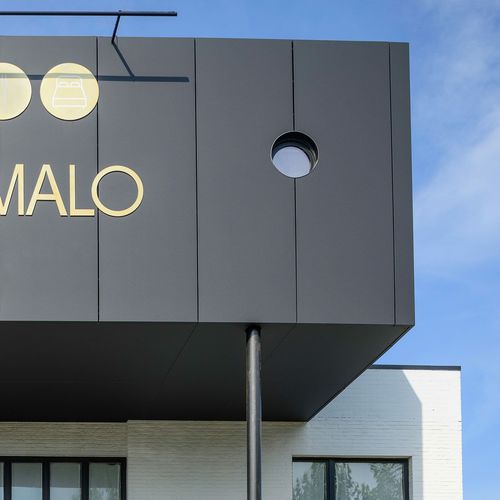 Rivestimento di facciata in pannelli - ALUCOBOND® URBAN - ALUCOBOND - in alluminio / in composito / a incastro
