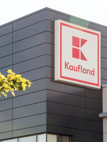 Pannello in composito per rivestimento di facciata - KAUFLAND IRA - ALUCOBOND - in alluminio / a tinta unita / antracite