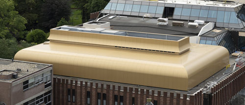 Lastra di paramento in alluminio - THEATER AAN DE PARADE - ALUCOBOND - in materiale composito / per facciate / per parete esterna