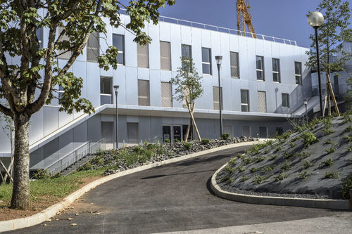 Lastra di paramento in alluminio - CCI AVEYRON - ALUCOBOND - in composito / per facciate / per parete esterna
