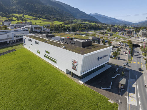 Lastra di paramento in alluminio - BLUE CINEMA - ALUCOBOND - per facciate / per esterni / preverniciata