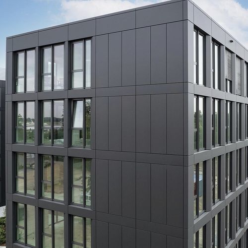 Pannello in composito di rivestimento - AIRPORT CITY CENTER D&Uuml;SSELDORF - ALUCOBOND - per facciata / per rivestimento di facciata / in alluminio