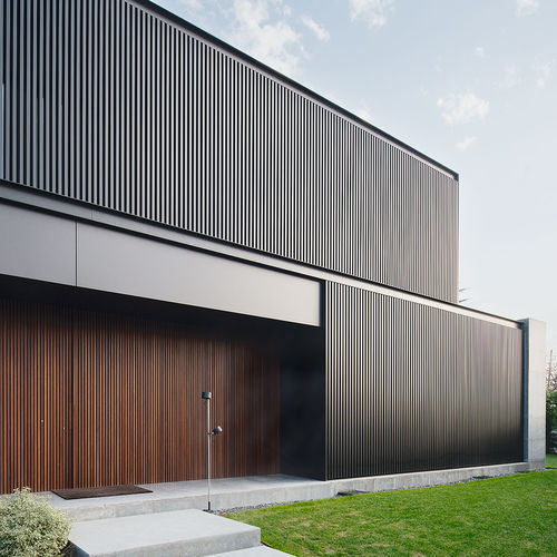 Lastra di paramento in alluminio - ALUCOBOND® PLUS - ALUCOBOND - in composito / per esterni / per facciate