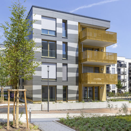 Lastra di paramento in alluminio - ALUCOBOND&reg; PLUS - ALUCOBOND - residenziale / per parete esterna / per facciate
