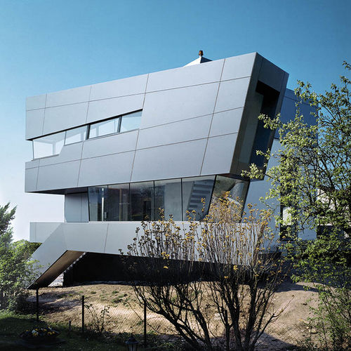 Rivestimento di facciata in pannelli - RESIDENTIAL BUILDING HEILBRONN - ALUCOBOND - in alluminio / in composito / a incastro