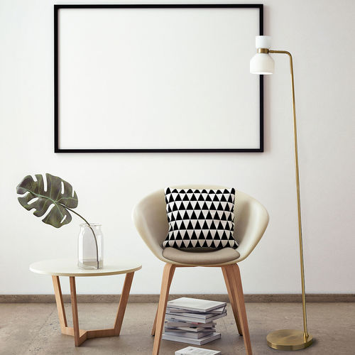 Lampada da pavimento - FIFTY - Miloox - in PVC / in ottone spazzolato / in acciaio