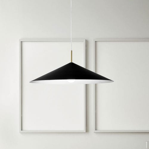 Lampada a sospensione - SAMOI - Miloox - in ottone spazzolato / contemporanea / con cavo