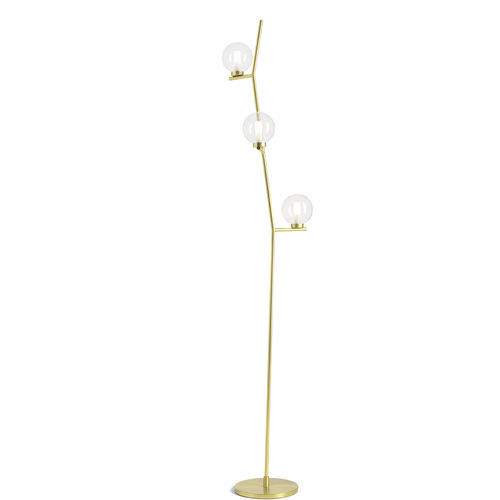 Lampada da pavimento - CAMELY - Miloox - in metallo / in vetro / in vetro borosilicato
