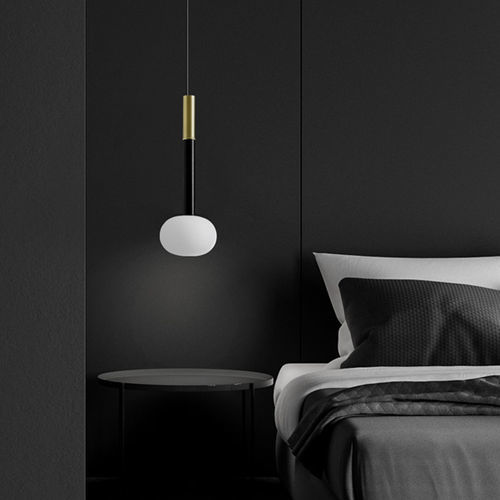 Lampada a sospensione - MOSE - Miloox - in ottone spazzolato / in metallo verniciato / in rame spazzolato