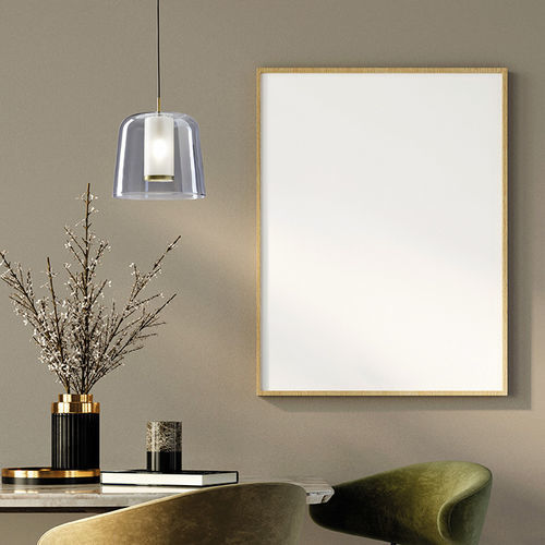Lampada a sospensione - FRIDA - Miloox - in metallo / in vetro / in vetro borosilicato