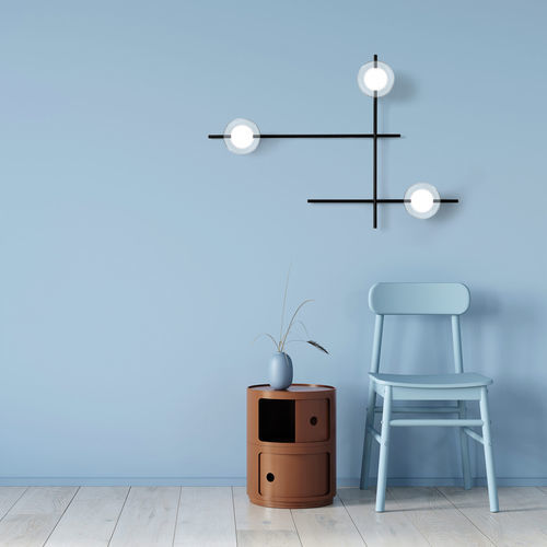 Lampada a sospensione - MIKADO - Miloox - in metallo / in metallo verniciato / in vetro