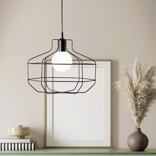 Lampada a sospensione - WIRE - Miloox - in metallo / in filo metallico / in metallo verniciato