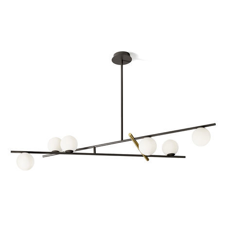 Lampada a sospensione - KIKA - Miloox - in opalina / in vetro / in vetro soffiato