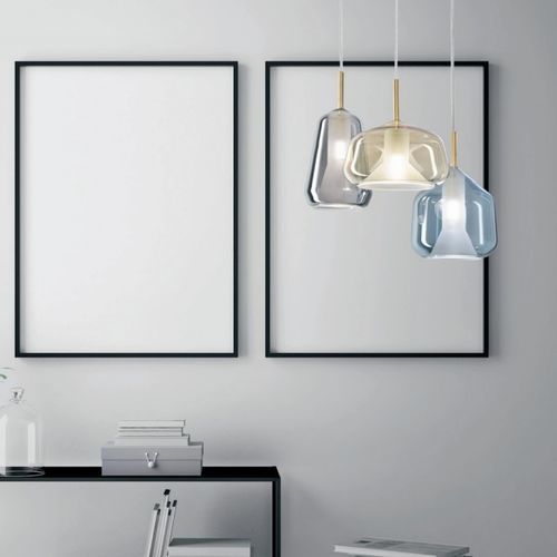 Lampada a sospensione - X-RAY - Miloox - in vetro / in vetro borosilicato / contemporanea