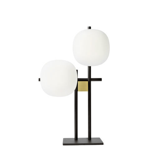 Lampada da tavolo - LINGOTTO - Miloox - in metallo / in opalina / in vetro