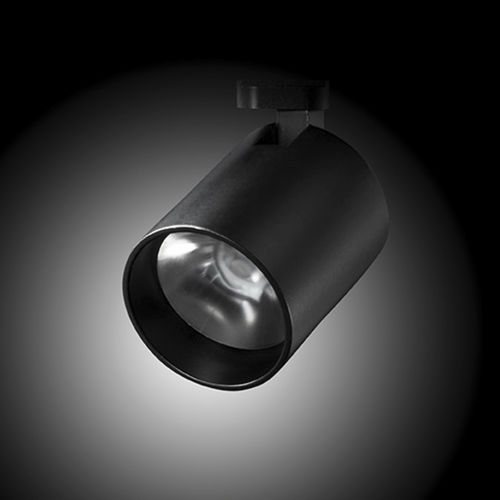 Faretti a binario LED - D SLIM - LOUPI - tondo / in PMMA / per negozio