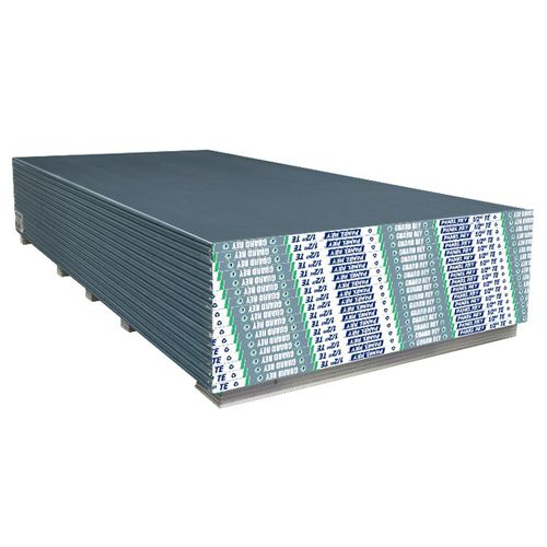 Lastra in cartongesso ad alta resistenza - GUARD REY - Panel Rey - idrorepellente / rettangolare / ignifuga