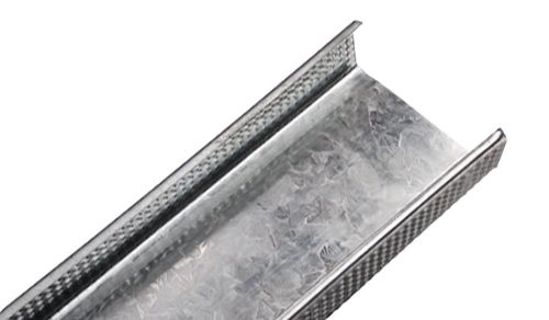 Profilo in acciaio galvanizzato - STUDS - Panel Rey - a U / per parete