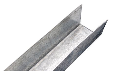 Profilo in acciaio galvanizzato - Panel Rey - a U / per coperture / per carpenteria
