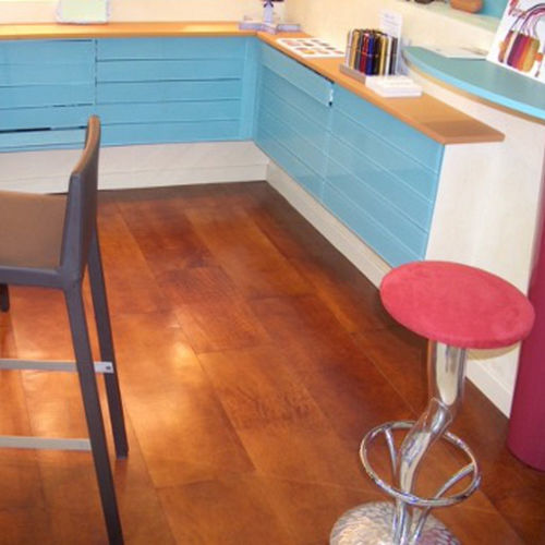 Pavimento in pelle - ANTIQUE PRESTIGE - CUIR DECO - da interno / per soggiorno / per ufficio