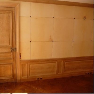 Rivestimento murale in pelle - PARCHMENT - CUIR DECO - per interni / rustico / aspetto cuoio