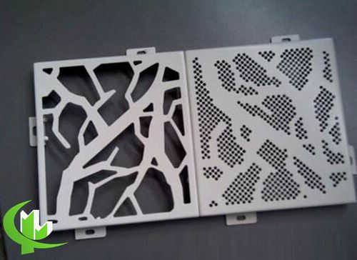 Rivestimento di facciata in pannelli - MCT-004 - M-City Aluminum Co., Ltd. - in alluminio / perforato / aspetto metallo