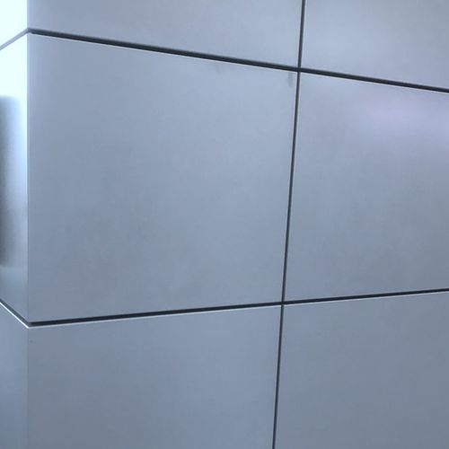 Paramento in metallo - MCT-004 - M-City Aluminum Co., Ltd. - indoor / per esterni / liscio