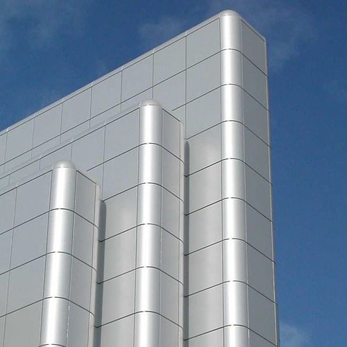 Rivestimento di facciata in pannelli - MCT-004 - M-City Aluminum Co., Ltd. - in alluminio / liscio / aspetto metallo