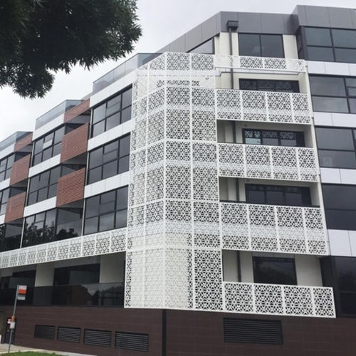 Rivestimento di facciata in pannelli - MCT-L0DSD - M-City Aluminum Co., Ltd. - in alluminio / perforato / decorativo