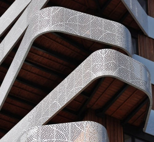 Pannello di rivestimento - MCT-004 - M-City Aluminum Co., Ltd. - per rivestimento di facciata / per facciata continua / per parapetto