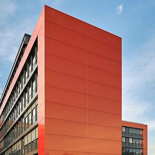 Rivestimento di facciata in pannelli - MCT-004 - M-City Aluminum Co., Ltd. - in alluminio / liscio / ignifugo