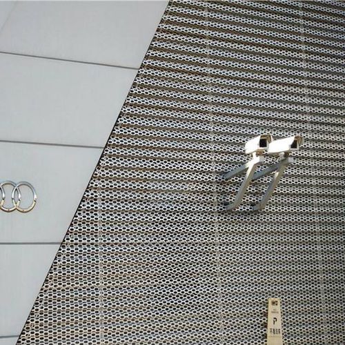 Pannello di rivestimento - MCT-004 - M-City Aluminum Co., Ltd. - per rivestimento di facciata / in alluminio / perforato