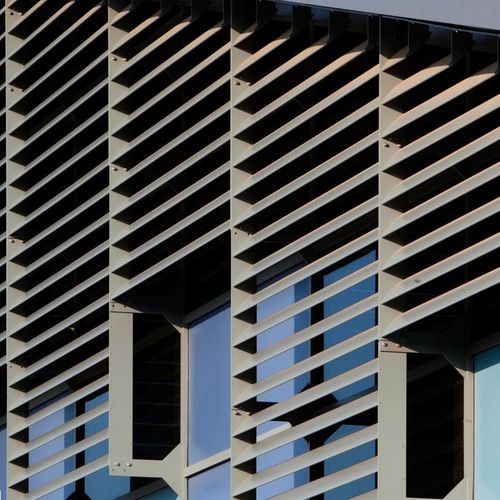 Frangisole in alluminio - M-City Aluminum Co., Ltd. - per facciata