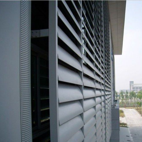 Frangisole in alluminio - M-City Aluminum Co., Ltd. - per facciata / orizzontale