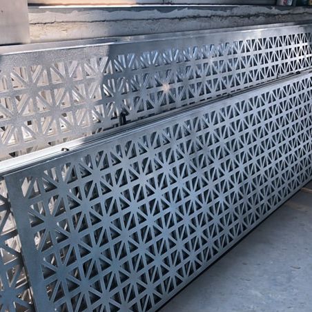 Paravento contemporaneo - MCT-004 - M-City Aluminum Co., Ltd. - in alluminio / per edifici pubblici / da esterno