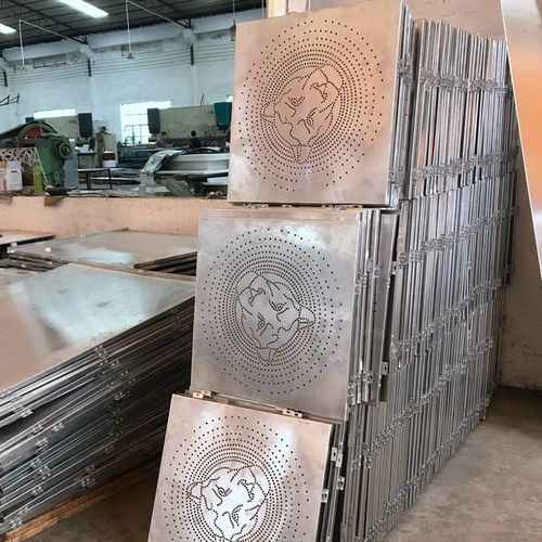 Pannello decorativo di rivestimento - MCT-N01 - M-City Aluminum Co., Ltd. - da parete / in alluminio / perforato