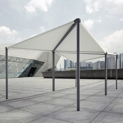 Tettoia per posto-auto per parcheggio - UBARI - Sahara Pergolas - in alluminio / 1 posto / multiposto