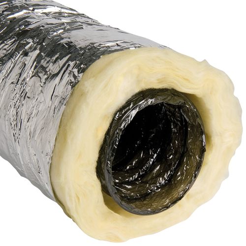 Condotto di distribuzione dell'aria flessibile - ALGAINE - ALDES - in acciaio galvanizzato / in acciaio / in PVC