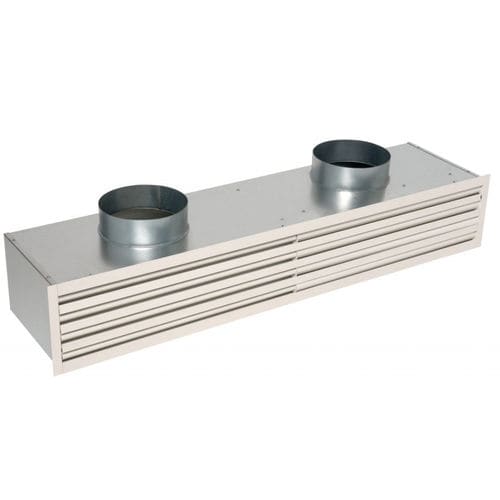 Diffusore d'aria da soffitto - LINED COMBINED - ALDES - rettangolare / a fessura / per soffiaggio e ripresa d'aria