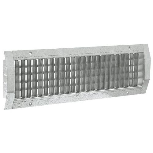 Griglia di ventilazione in acciaio - GD 102  - ALDES - rettangolare / bianca / per soffiaggio e ripresa d'aria