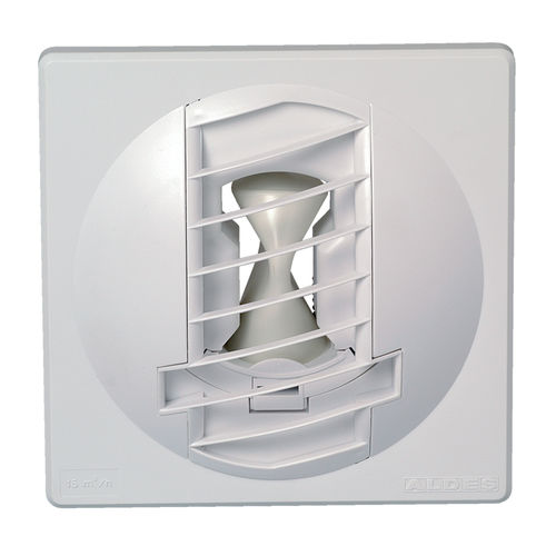 Griglia di ventilazione in plastica - BAP COLOR - ALDES - quadrata / da esterno / professionale