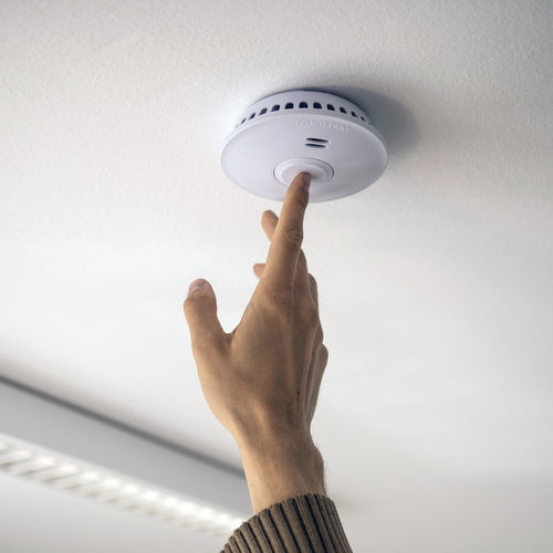 Rilevatore di fumo - RM L 3101 - Brennenstuhl - da soffitto / con alimentazione a batteria / bianco