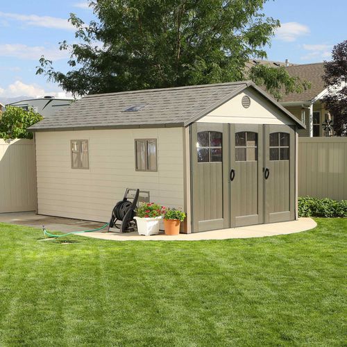 Capanno per giardino in HDPE - 60236 - Lifetime - contemporaneo / per uso residenziale / per stoccaggio