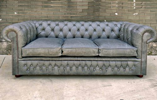 Divano chesterfield - HERITAGE  - Harleq - in pelle / personalizzabile / su misura