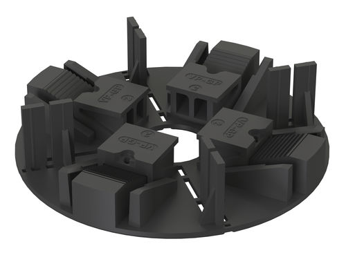 Supporto per pavimento sopraelevato in polipropilene - VersiPave® GP 24–35 mm - Elmich Pte Ltd - da esterno / da interno / regolabile