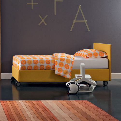 Letto singolo - FORCE 203 M - OGGIONI - contemporaneo / imbottito / con testiera