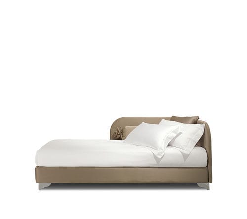 Letto singolo - GOLF 130 - OGGIONI - contemporaneo / imbottito / in tessuto