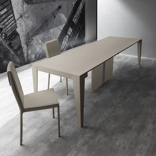 Consolle contemporanea - TAB - ZAMAGNA ITALIA - in alluminio / in metallo laccato / in melaminico