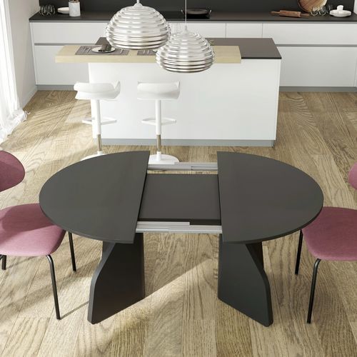 Tavolo contemporaneo - WING - ZAMAGNA ITALIA - in ceramica / in melaminico / con supporto in metallo verniciato