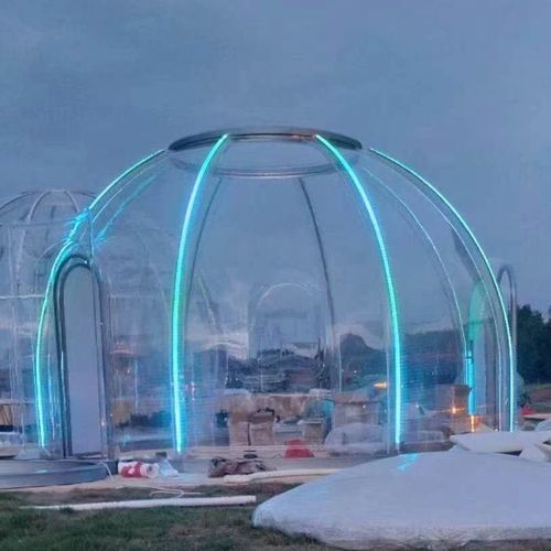 Tensostruttura su ossatura metallica - CUPOLE  - AmarantoIdea - a cupola / in policarbonato / per eventi